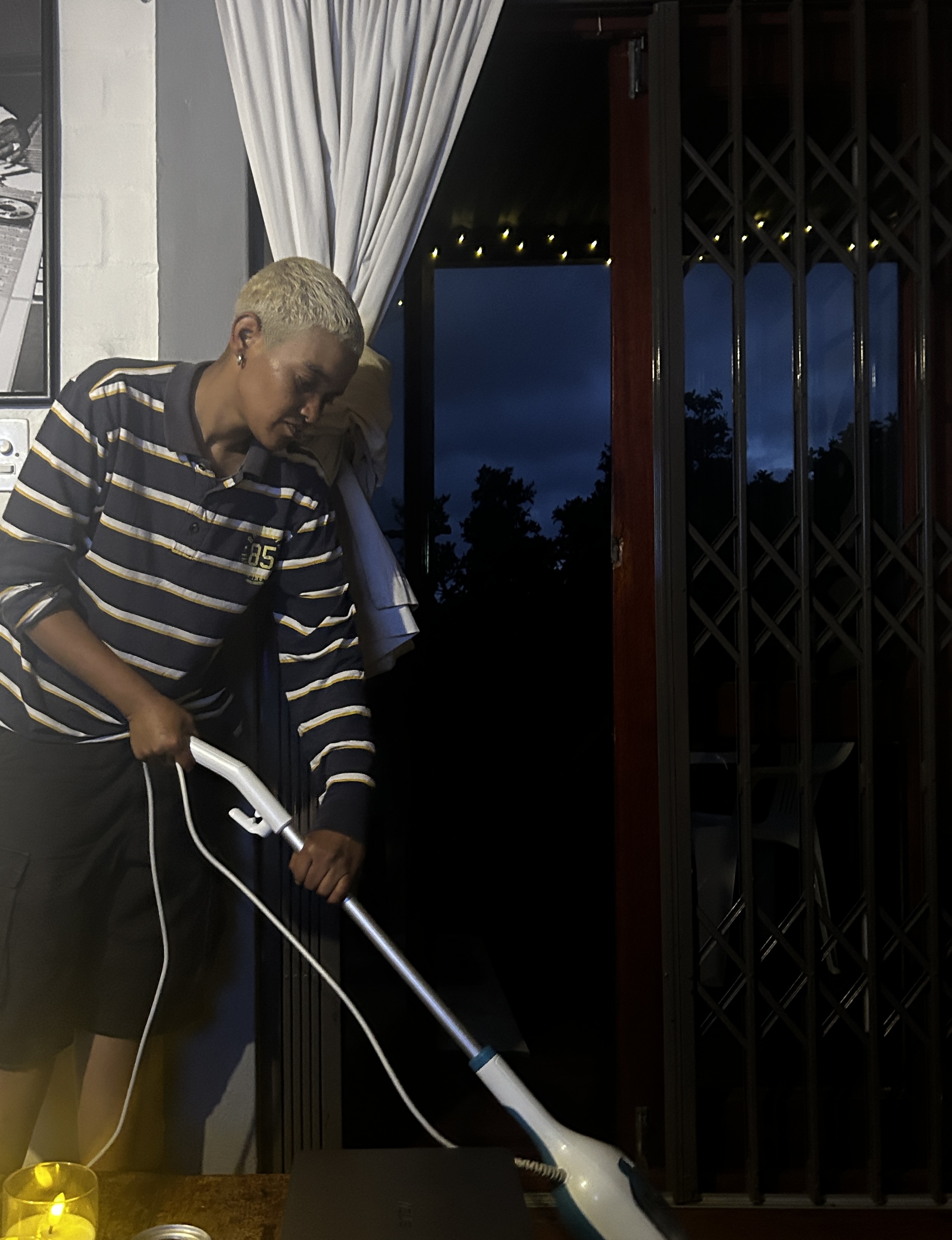 Hands-on cleaning work